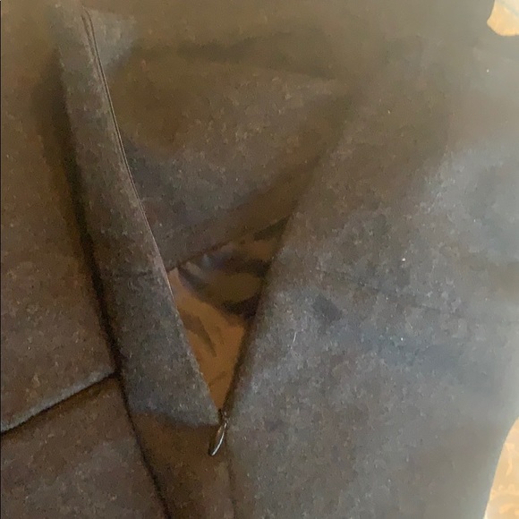 Dark Gray Wool Blend Skirt | Medium - Picture 5 of 5